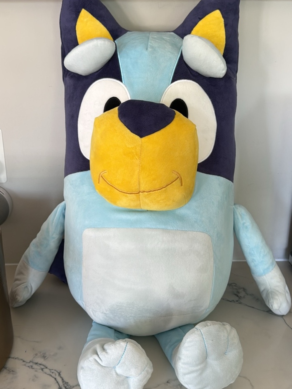 HUGE Bluey Stuffed Animal- almost 3’ tall!